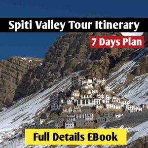 Spiti Valley Tour Itineray Ebook